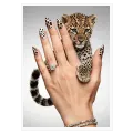 Μικρή Λεοπάρδαλη με Animal Print Νύχια