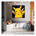 Χαριτωμένος Pikachu με Ηλεκτρισμό και Κίτρινο Χρώμα