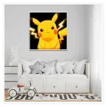 Χαριτωμένος Pikachu με Ηλεκτρισμό και Κίτρινο Χρώμα