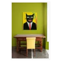 Μαύρη Γάτα Κοστούμι Expressive Pop Art Κίτρινο