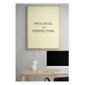 Εμπνευσμένο Κείμενο Progress Not Perfection Μινιμαλιστικό