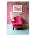 Blossoming Cherry Tree Romantic Pink Canvas Print