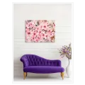 Blossoming Cherry Tree Romantic Pink Canvas Print