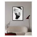 Black and White Avant Garde Fashion Portrait