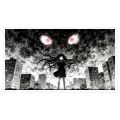 Σκοτεινή Anime Κοπέλα σε Αστικό Τοπίο