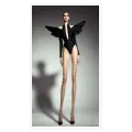 Γυναίκα Μοντέλο High Fashion Avant Garde Μαύρο