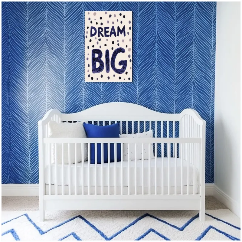 Πίνακας Dream Big Σε Μπλε Απόχρωση