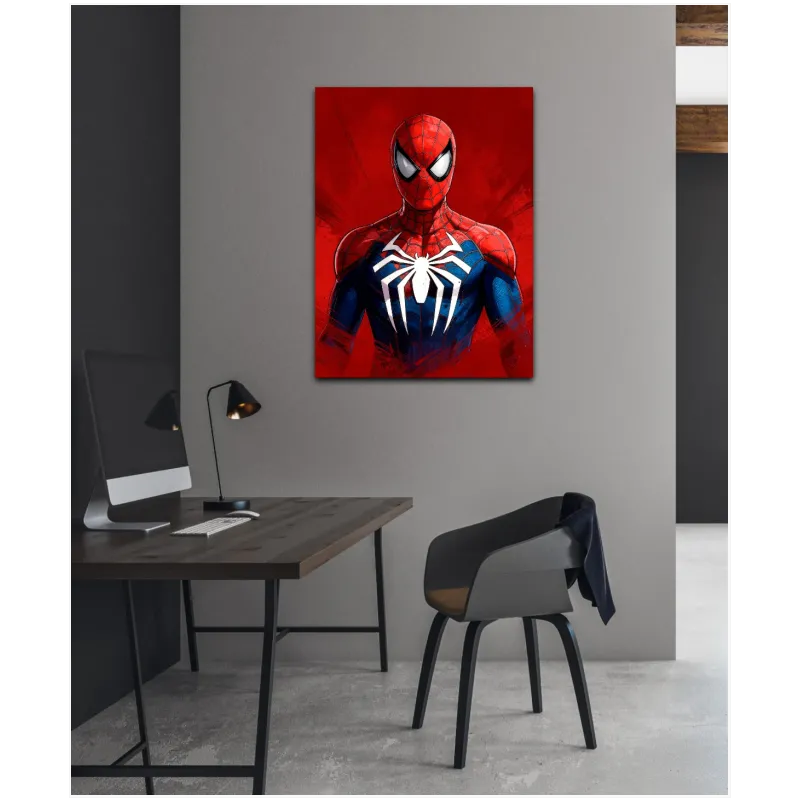 Πορτραίτο Spider-Man Δυναμική Φαντασία Κόκκινο Μπλε