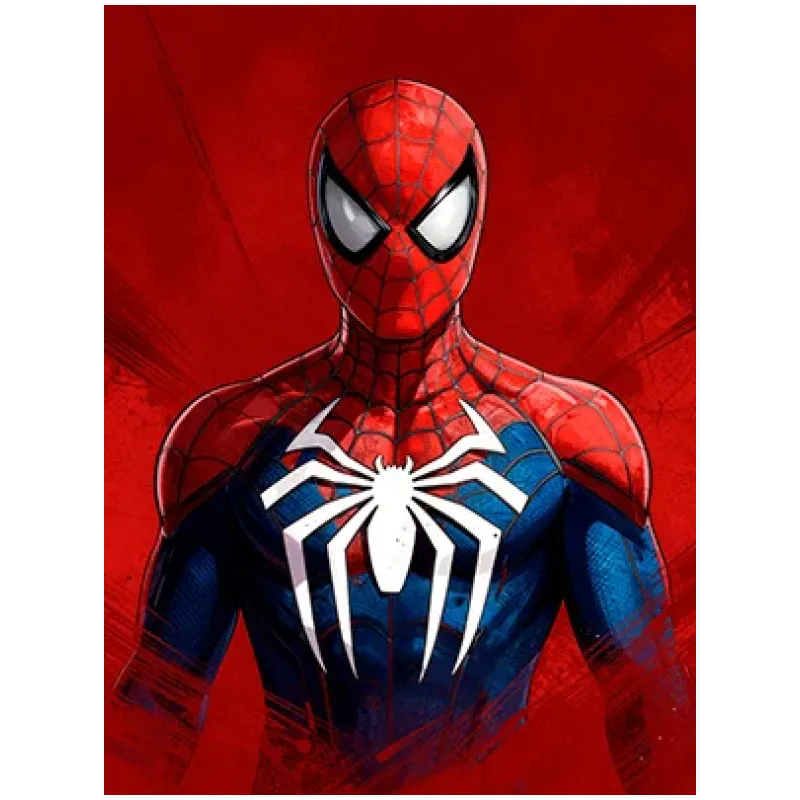 Πορτραίτο Spider-Man Δυναμική Φαντασία Κόκκινο Μπλε