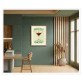 Πίνακας Espresso Martini Cocktail Retro Green