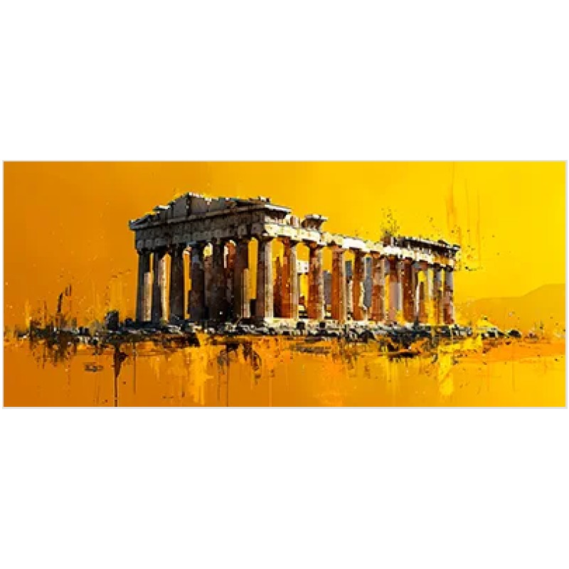 Παρθενώνας σε Πυρακτωμένη Ώχρα